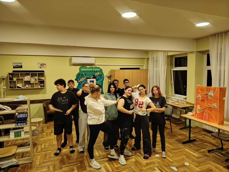 Csuriavató a Rudas Kollégiumban
