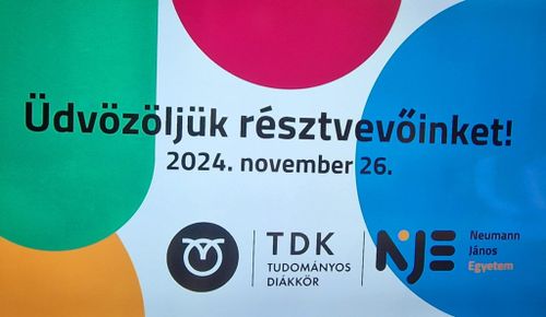 TDK-konferencián jártunk Kecskeméten